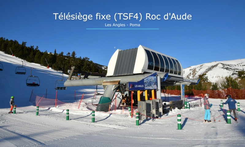 Télésiège fixe 4 places (TSF4) Roc d'Aude Gare_a54