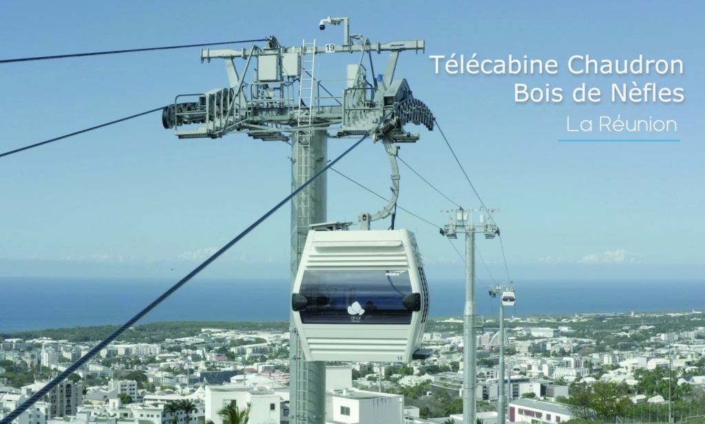 Télécabine débrayable (TCD10) La Réunion - Chaudron - Bois de Nèfles Gare_a78