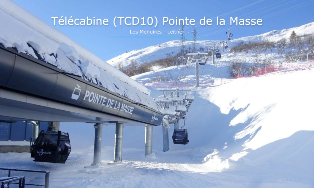 Télécabine débrayable 10 places (TCD10) Pointe de la Masse Gare_a89