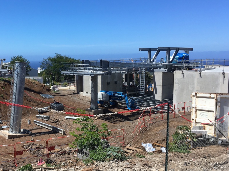 Construction télécabine débrayable 10 places (TCD10) La Réunion CINOR Moufia11