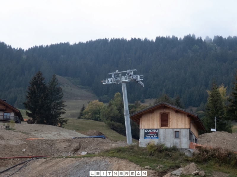 Construction télécabine débrayable (TCD10) Rosières - Les Saisies P1230520