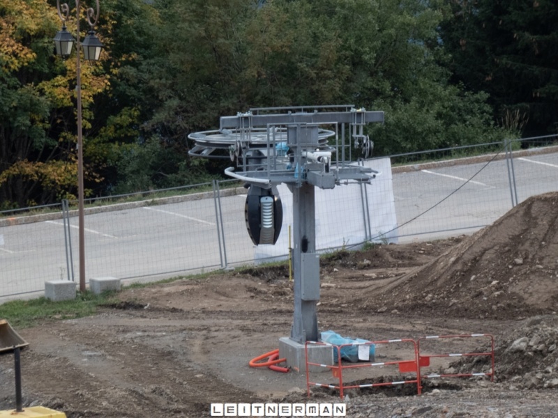 Construction télécabine débrayable (TCD10) Rosières - Les Saisies P1230526