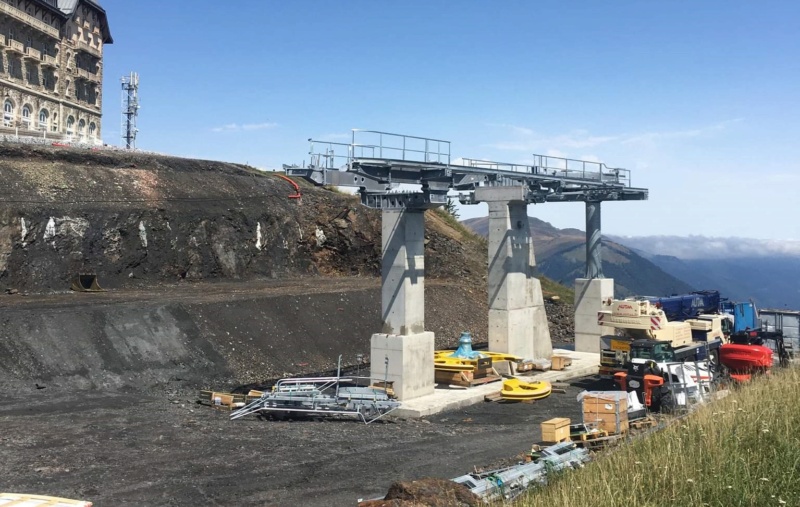 Remplacement télécabine débrayable Luchon Superbagnères Receiv14