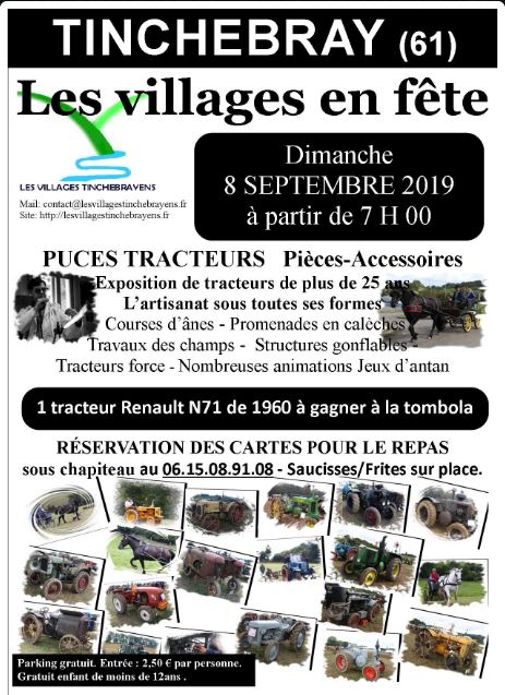 Rassemblement tracteurs Tinchebray 2019. Tinche10