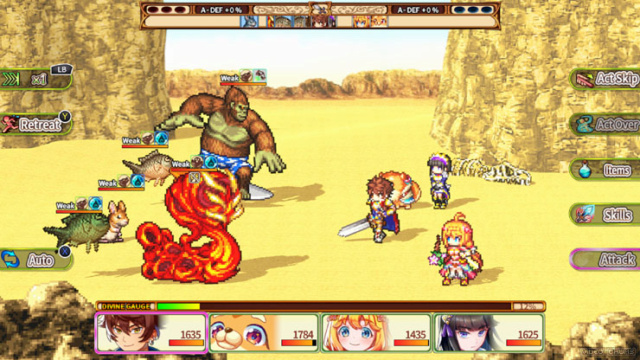 Kemco - Review: Chroma Quaternion (PS4 PSN) Chroma11