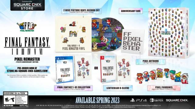 News: Final Fantasy Pixel Remasters Are Headed To Switch/PS4 In Spring of 2023! Final-11