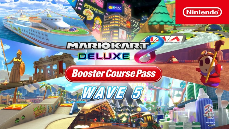 Retail - News: Nintendo Has Announced That Mario Kart 8 Deluxe's Booster Course Pass Wave 5 Is Set To Release On July 12th! Mario-11