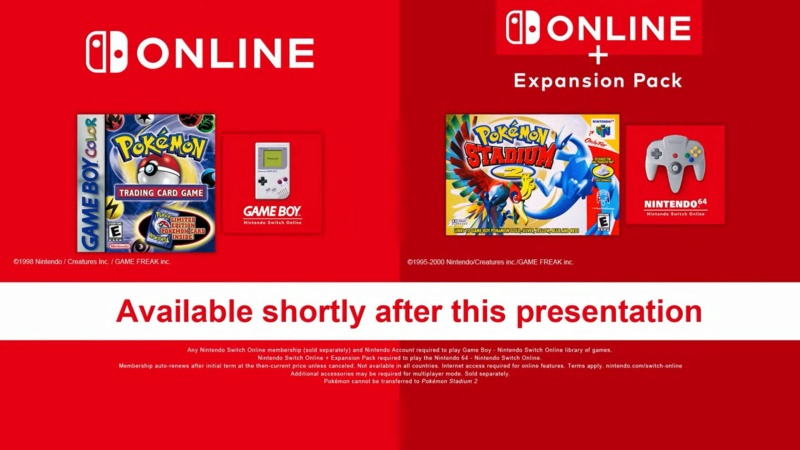 News: Pokemon Trading Card Game & Pokemon Stadium 2 Have Been Released On The NSO Service Today! Pokemo12