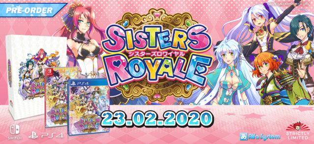 PRHound - News: Sisters Royale Limited Editions Available At StrictlyLimitedGames' Website, Plus Game Details! Sister11