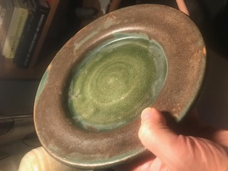 Glazed Stoneware Dish 8f2cc210