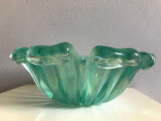 Ercole Barovier? Murano Iridescent Glass Bowl 9f361210