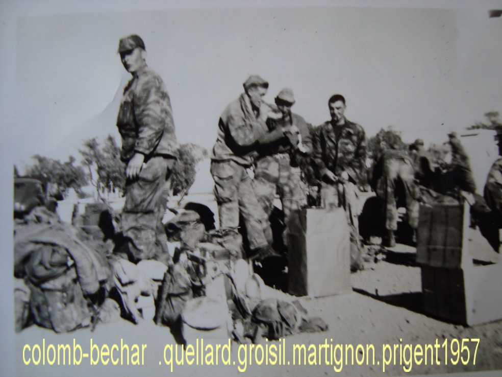 évenements du mois d'octobre 1957 en Algérie au "3" RPC Image_25