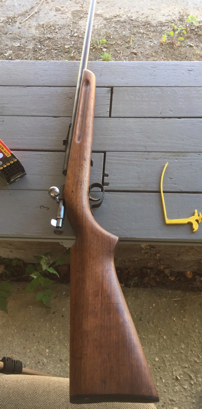 Winchester 67 au pas de tir Img_e521