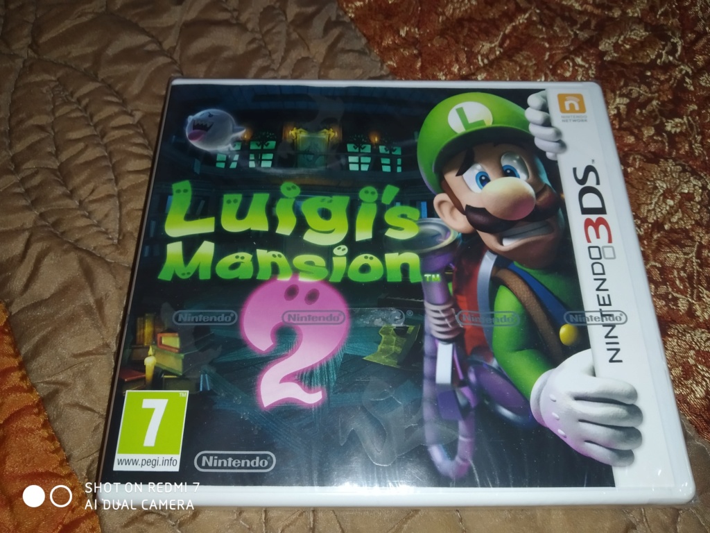 [ESTIM] Luigi's Mansion 2 Day One First Prist édition jaquette fluorescente FR Img_2023