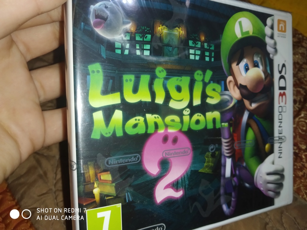[ESTIM] Luigi's Mansion 2 Day One First Prist édition jaquette fluorescente FR Img_2025
