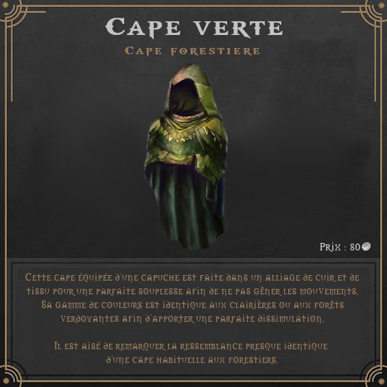 Armures et vêtements Cape_v10