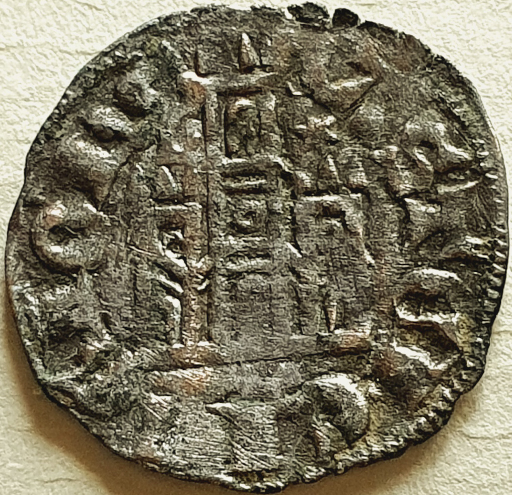 Dinero coronado o cornado de Alfonso XI. M20b_e10