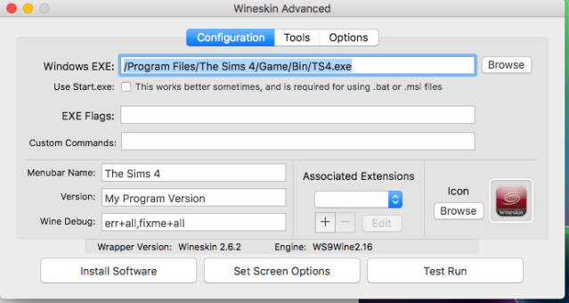 The Sims 4 Mac Wineskin: Serious Error Pop Up After Moving Household in Screen13