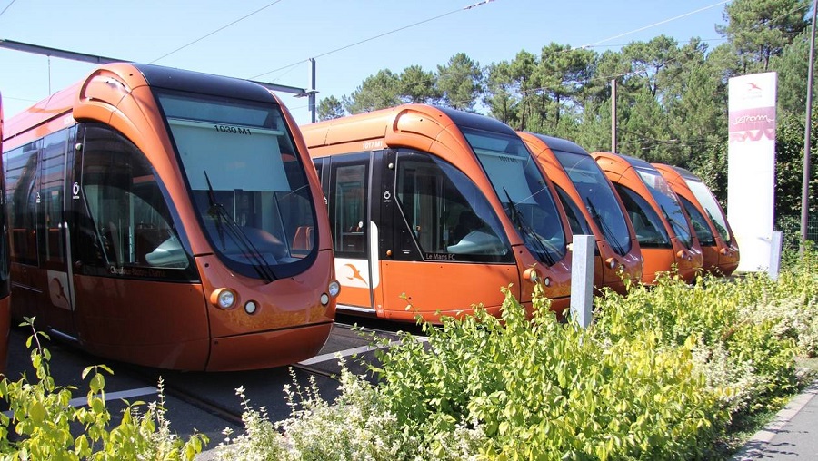 Le Mans. Travaux d'entretien sur les lignes de Tram 3baa0510