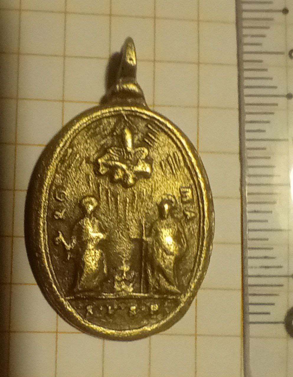 Santos Pedro y Pablo / La Virgen con el Niño Jesús y San Juanito. S. XVII Medall12