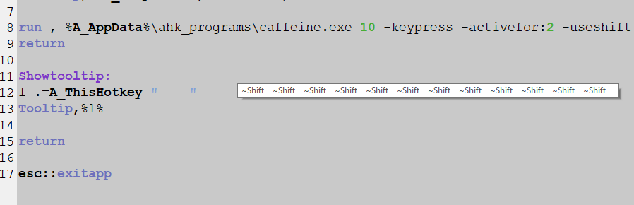 Caffeine Multiple Command Lines D3337211