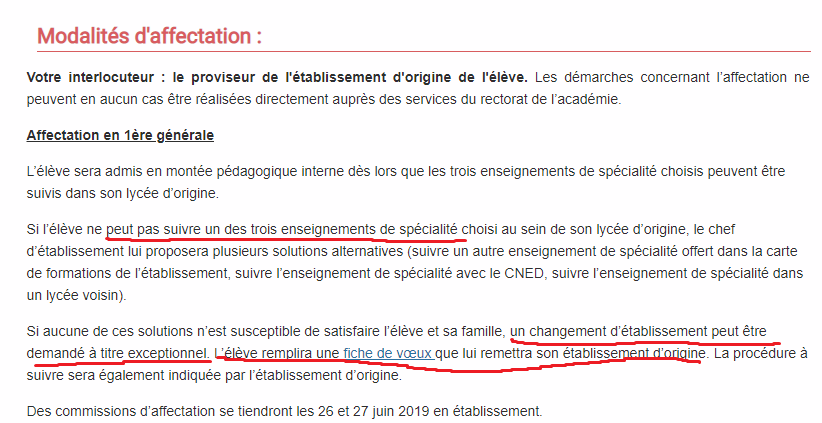 Question sur l'admission en première (inscription) Llg11