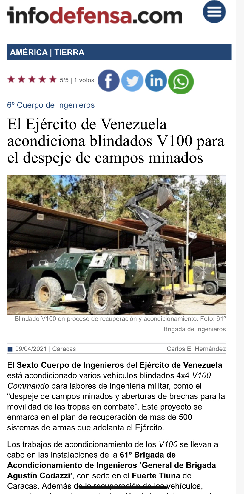 Blindados a Rueda del Ejército Bolivariano - Página 6 B2ce5a10