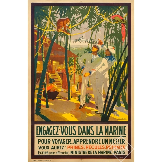 Engagez-vous dans la Marine - affiches 1927/1928 Affich10