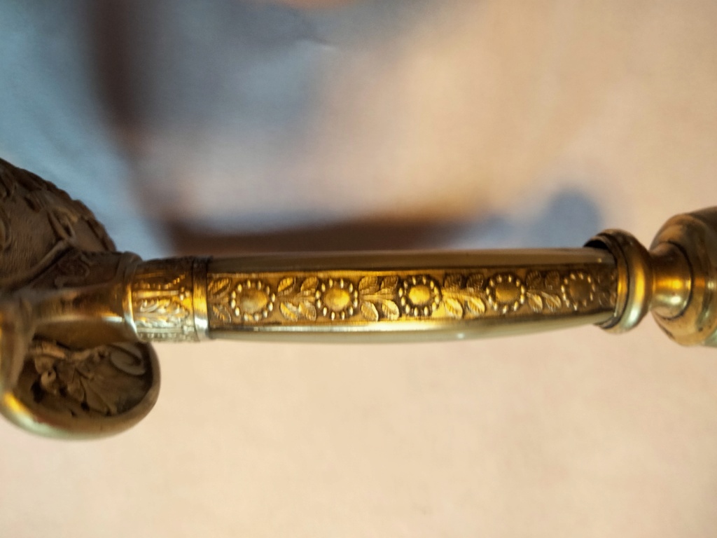 restauration d'une épée mle 1816 d'officier de marine Img20413