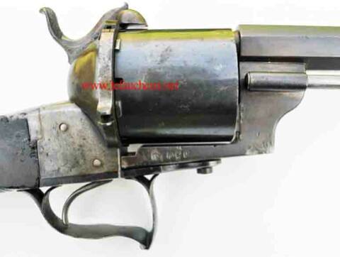 Carabine revolver 12mm à broche type lefaucheux