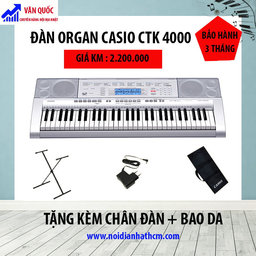 ĐÀN ORGAN CASIO CTK 4000 HÀNG NỘI ĐỊA NHẬT Ctk_4011