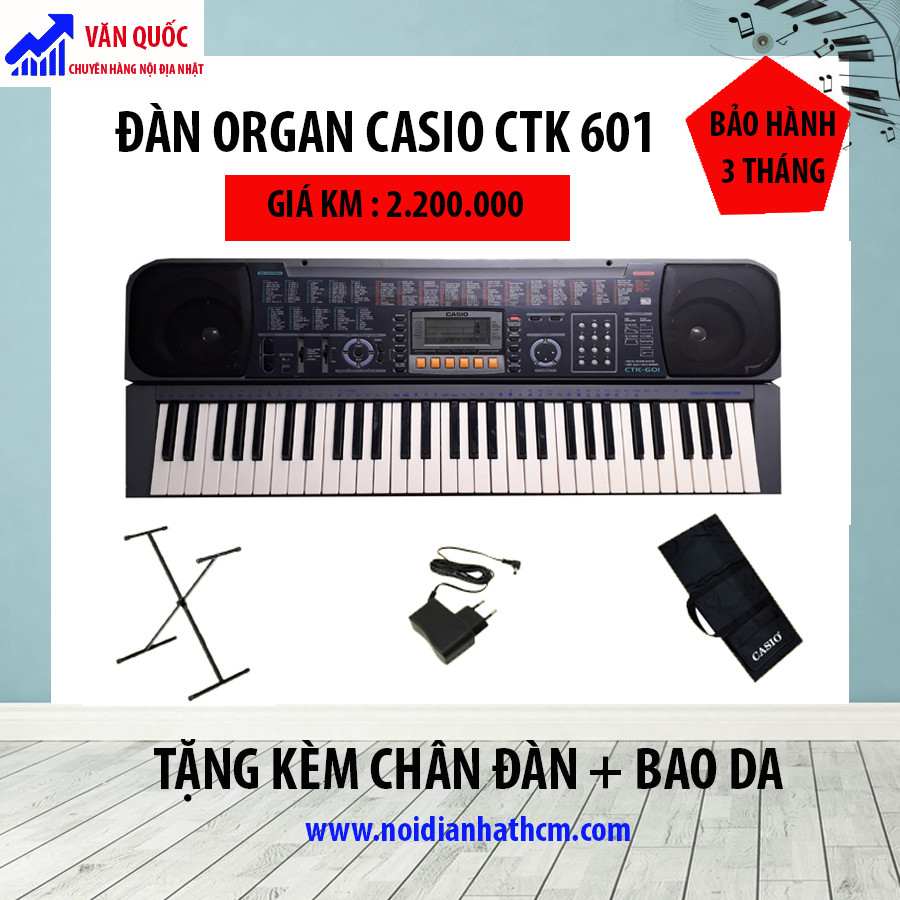 ĐÀN ORGAN CASIO CTK 601 HÀNG NỘI ĐỊA NHẬT Ctk_6010