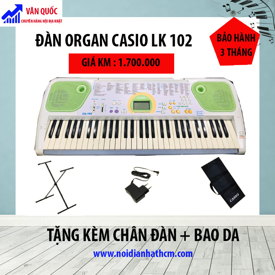 Đàn ORGAN CASIO LK 102 HÀNG NỘI ĐỊA NHẬT Lk_10210