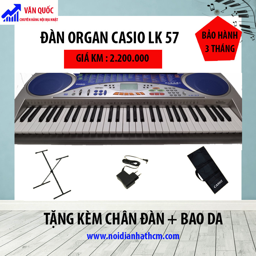 ĐÀN ORGAN CASIO LK 57 HÀNG NỘI ĐỊA NHẬT Lk_5710