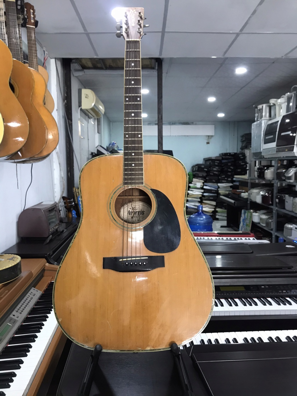 ĐÀN GUITAR MORRIS W35 NỘI ĐỊA NHẬT Morris10