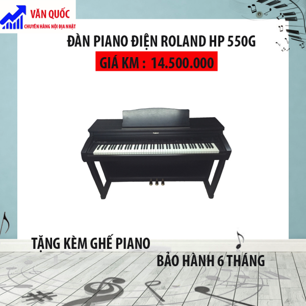 ĐÀN PIANO ĐIỆN ROLAND HP 550G GIÁ RẺ Roland10