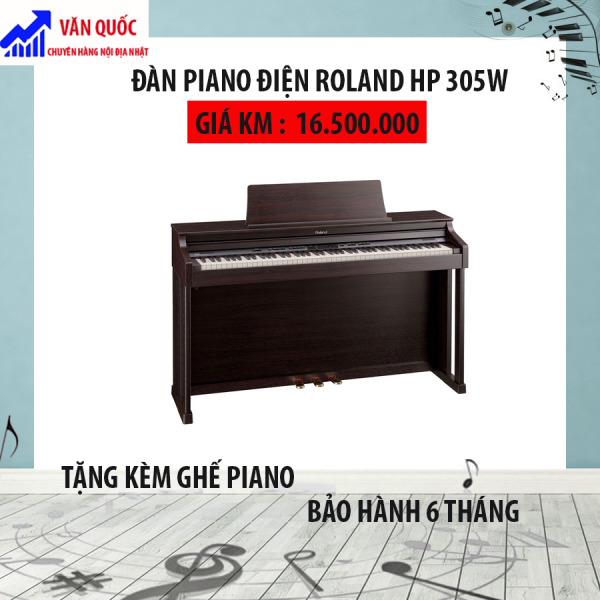ĐÀN PIANO ĐIỆN ROLAND HP 305W GIÁ RẺ Roland28
