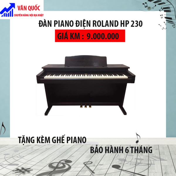 ĐÀN PIANO ĐIỆN ROLAND HP 230 GIÁ RẺ Roland31
