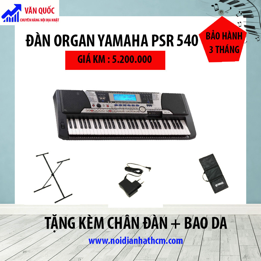 ĐÀN ORGAN YAMAHA PSR 540 HÀNG NỘI ĐỊA NHẬT Yamaha15