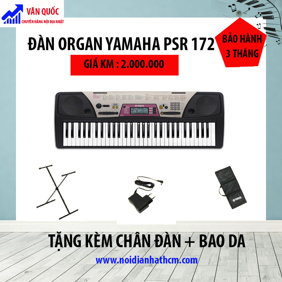 ĐÀN ORGAN YAMAHA PSR 172 HÀNG NỘI ĐỊA NHẬT Yamaha17