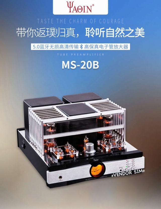 Yaqin MS-20B Hi-End Vacuum Tube Amplifier