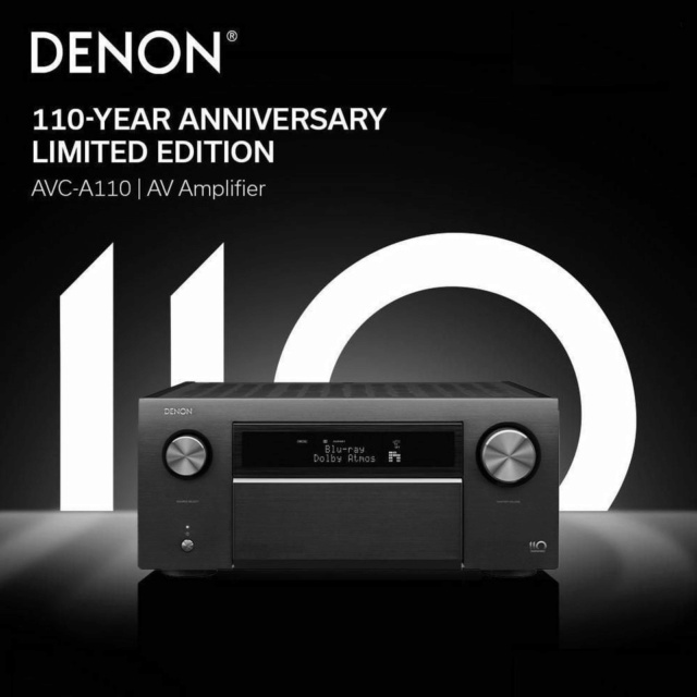 Denon AVC-A110 110th Anniversary Edition Flagship AV Amplifier 19121410