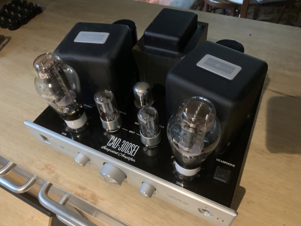 cary audio CAD-300sei integrated tube amplifier  Img_7410