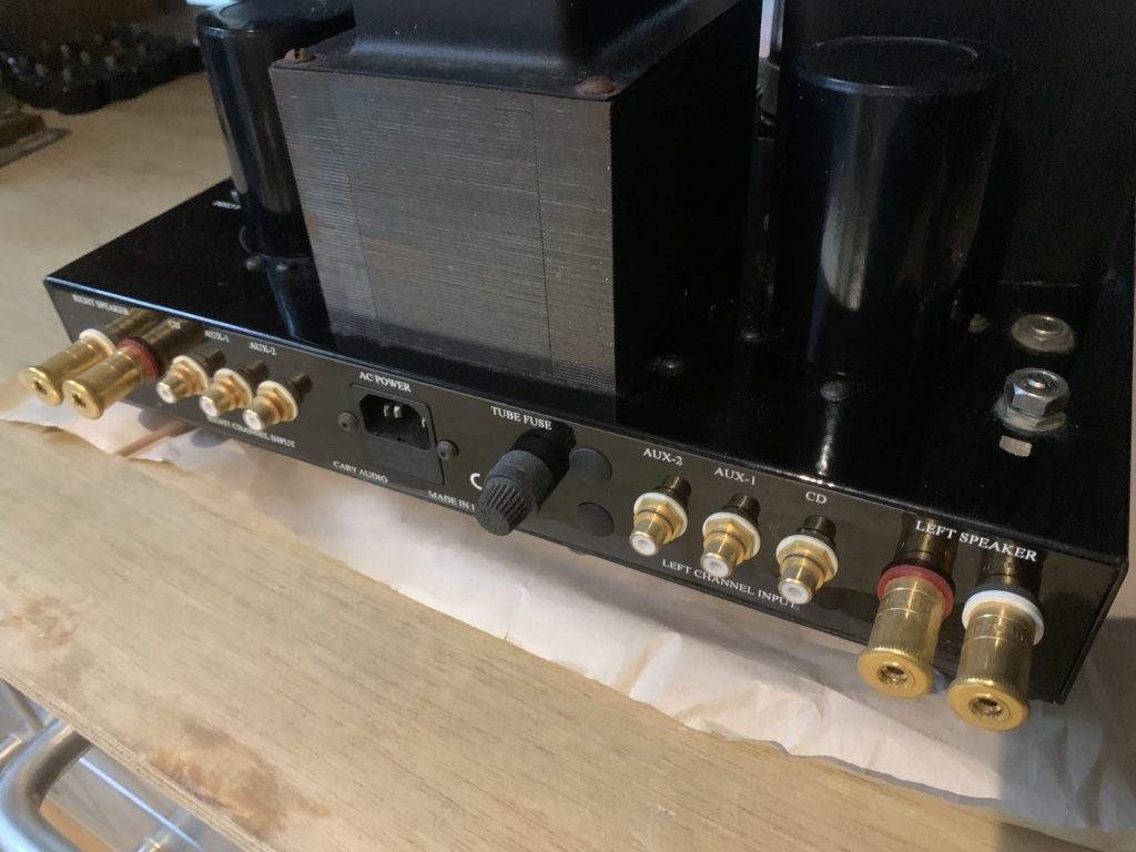 cary audio CAD-300sei integrated tube amplifier  Img_7413