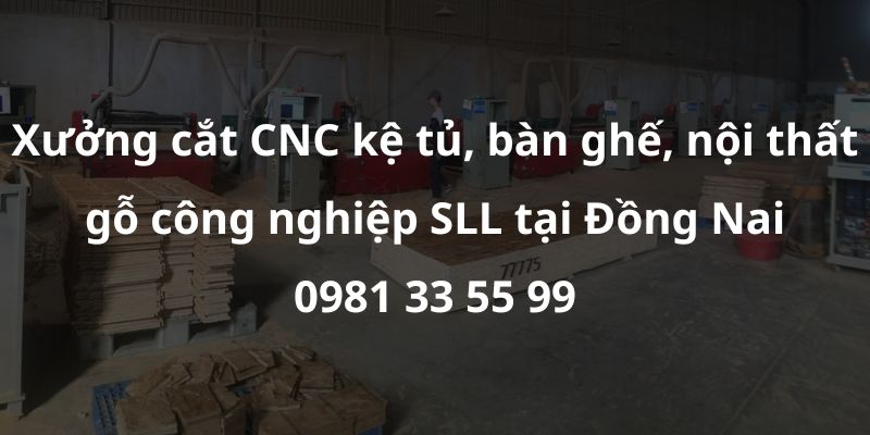 Xưởng cắt CNC kệ tủ, bàn ghế, nội thất gỗ công nghiệp SLL tại Đồng Nai Xuong-40