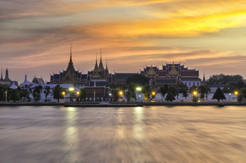 Королевский дворец в Бангкоке является одной из главных достопримечательностью Таиланда Photo184
