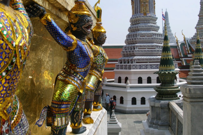 Королевский дворец в Бангкоке является одной из главных достопримечательностью Таиланда Photo188