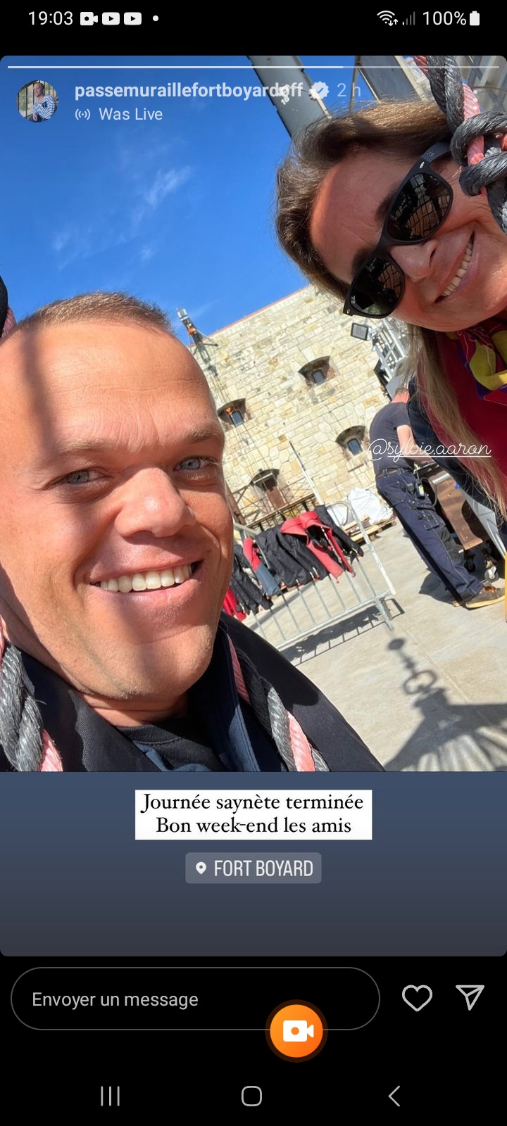 Photos des tournages Fort Boyard 2023 (production + candidats) - Page 16 Xrecor11