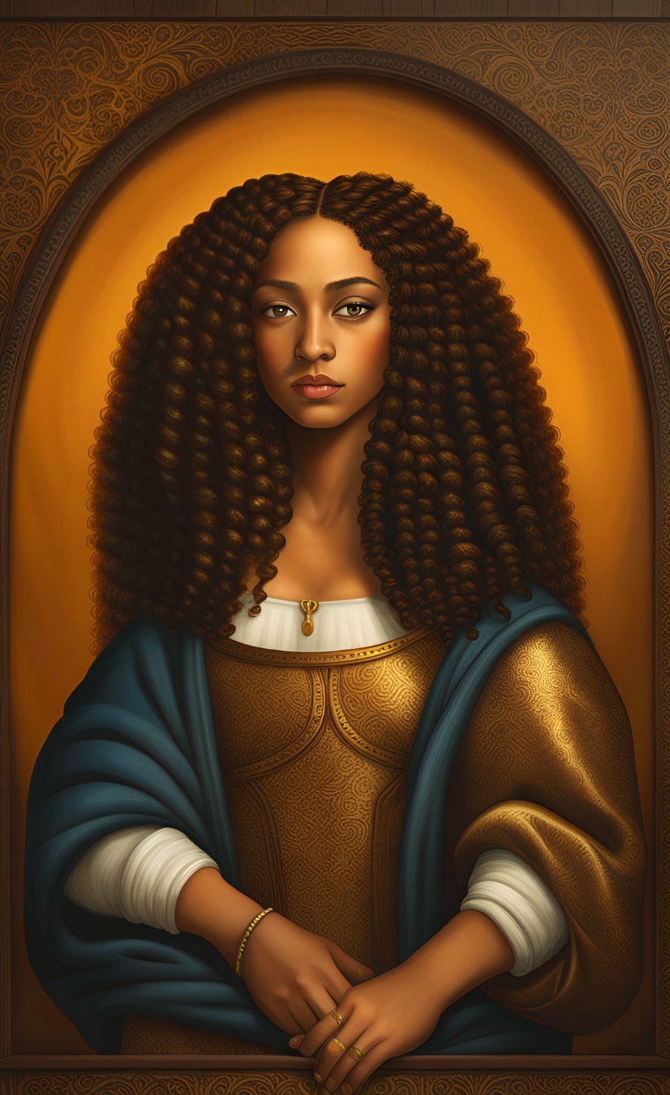 Beautiful art work of mixed-race women Dreamc11