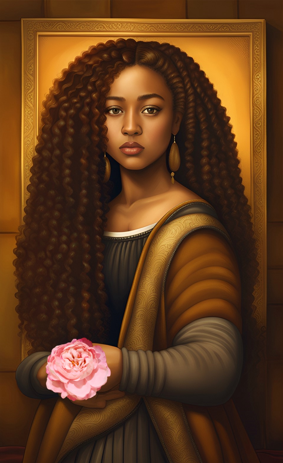 Beautiful art work of mixed-race women Dreamc12